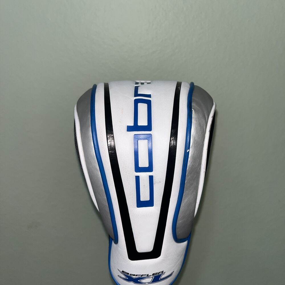 *GOOD* COBRA BAFFLER XL GOLF DRIVER HEADCOVER - WHITE BLUE BLACK. ‼️Cover Only‼️